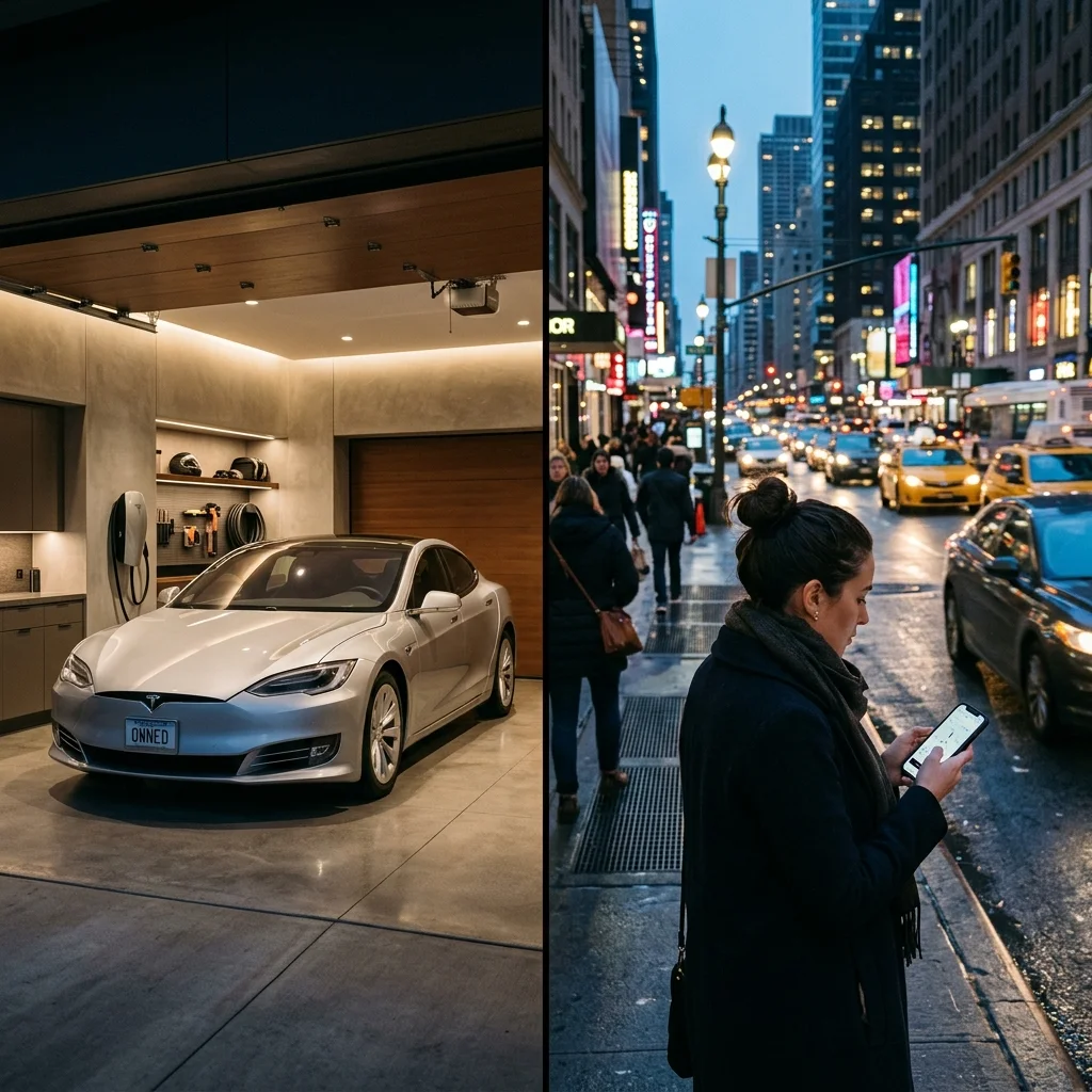 Carro vs Uber